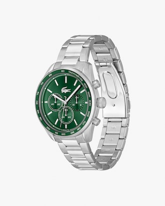 Boston Chronograph aus Edelstahl