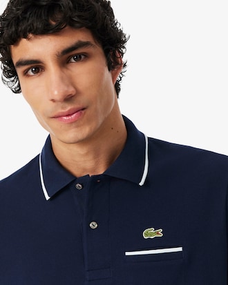 Classic Fit-Polohemd L.12.12 mit Akzent-Tasche