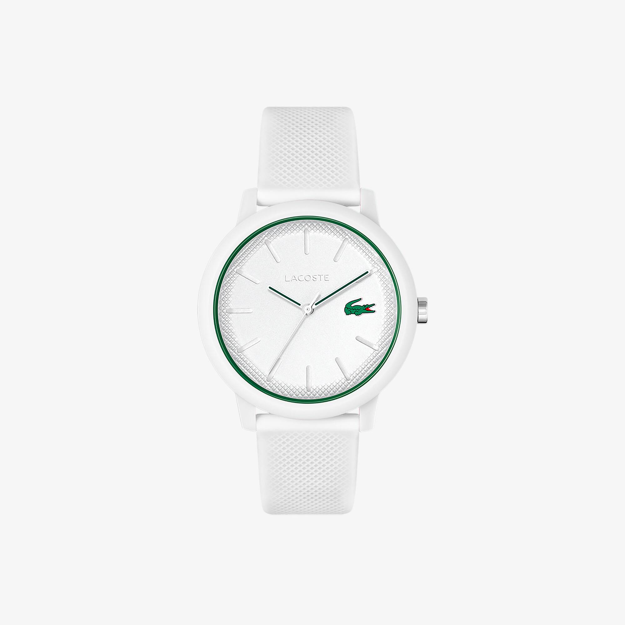 Lacoste Montre homme Lacoste.12.12 avec bracelet en silicone blanc. 1