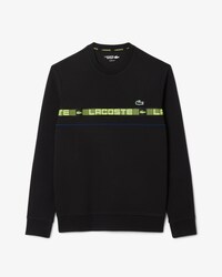 Tennis-Sweatshirt mit Branding-Streifen