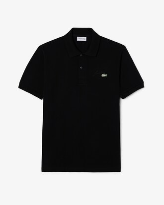 Classic Fit-Polohemd aus Mini-Piqué mit Stickerei