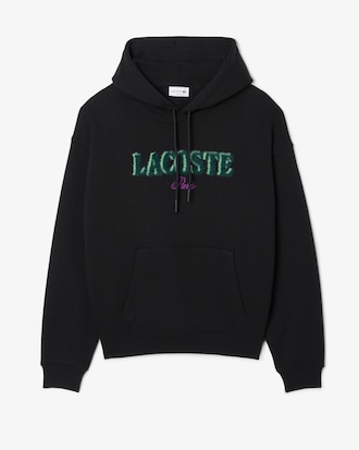 Loose Fit-Hoodie mit Stickerei