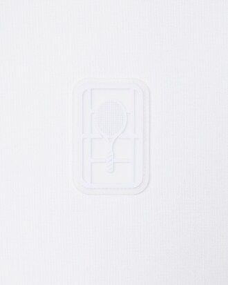 Tennis-Sweatshirt Heritage mit Polokragen und Rei&szlig;verschluss