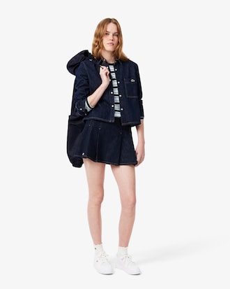 Damen-Sneakers Court Ace aus Leder