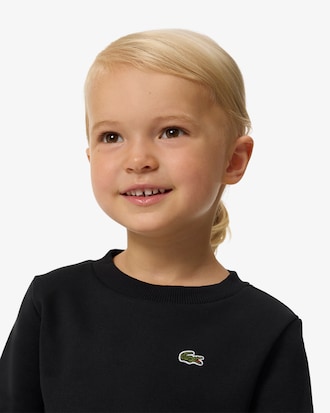 Unisex-Sweatshirt aus Fleece mit Rundhalsausschnitt