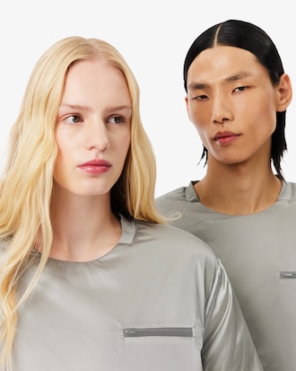 Glänzendes und gefüttertes T-Shirt Runway