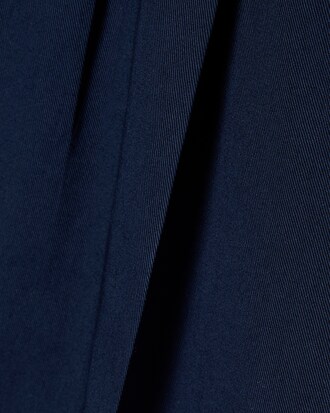 Weite Chinohose aus Stretch-Gabardine