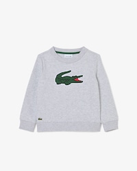 Sweatshirt aus Fleece mit Print