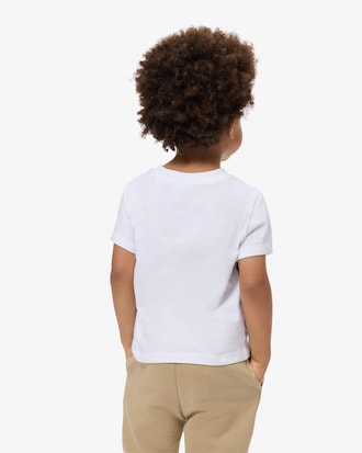T-Shirt aus Baumwolle mit Kroko-Print