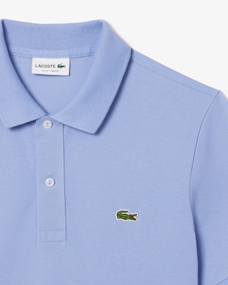 Slim Fit-Polohemd L.12.12 aus Piqu&eacute;
