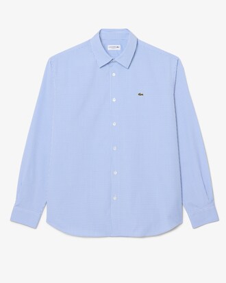 Regular Fit-Hemd aus Gingham-Gewebe in Pinpoint-Qualit&auml;t