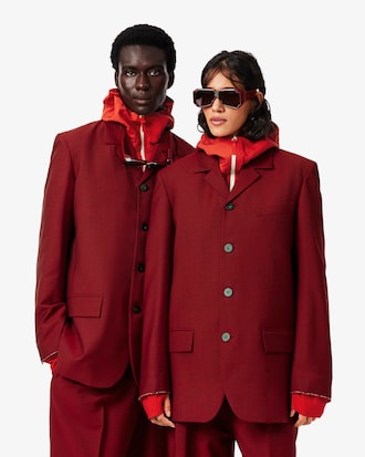Runway figurbetonte Wolljacke