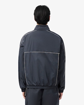 Wasserabweisende Trainingsjacke mit Einfassung