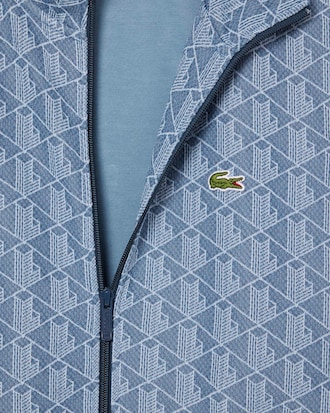 Track-Jacke Paris aus Jacquard mit Reißverschluss