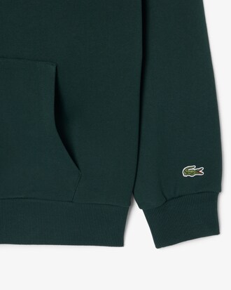 Hoodie aus Fleece mit Badge