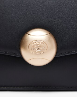 Ledertasche Tennis Bliss mit Klappverschluss