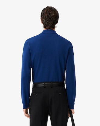 Classic Fit-Polohemd L.12.12 mit langen Ärmeln