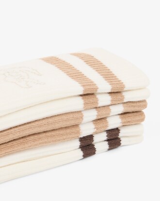 3er-Pack Rippstricksocken
