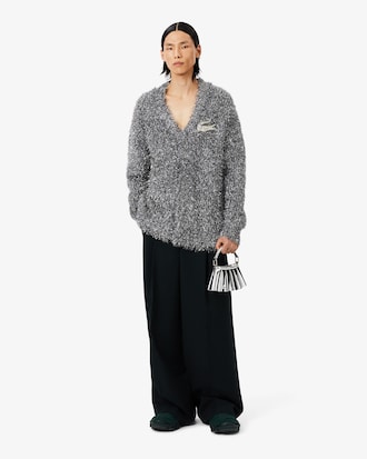 Cardigan Runway aus Lurex-Strick