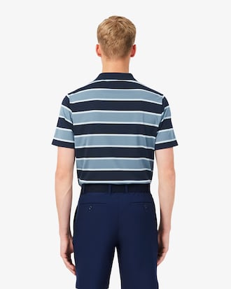 Gestreiftes Golf-Polohemd aus Stretchmaterial mit Ultra-Dry-Technologie
