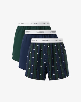 3er-Pack Trunks aus Baumwollpopeline