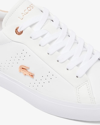 Damen-Sneakers Powercourt 2.0 aus Leder