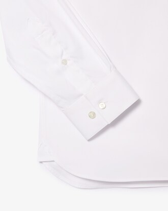 Slim Fit-Hemd aus Stretch-Popeline