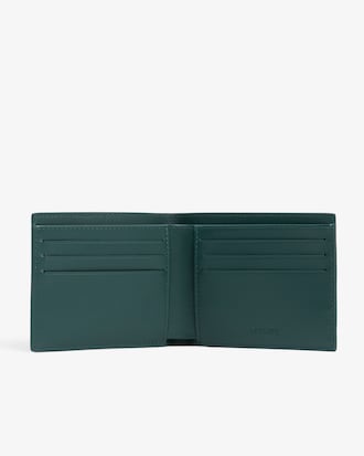 Kleine Brieftasche aus glattem Leder
