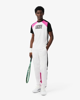 Sport-T-Shirt mit Colorblock-Design
