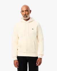 Hoodie aus Fleece mit Reißverschluss