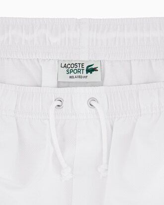 Leichte Tennisshorts Lacoste x Lamarel aus Diamant-Taft