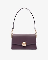 Ledertasche Tennis Bliss mit Klappverschluss