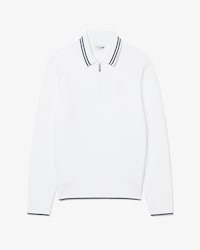 Tennis-Sweatshirt Heritage mit Polokragen und Rei&szlig;verschluss