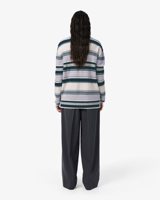 Runway Straight Fit figurbetonte Jacquard-Hose