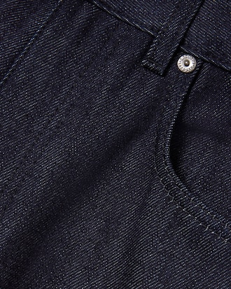 Denim-Jeans Runway mit gerade geschnittenen Beinen
