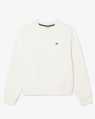 Relaxed Fit-Sweatshirt aus Fleece mit Rundhalsausschnitt