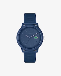 Herren LACOSTE 12.12 Armbanduhr mit blauem Silikonband