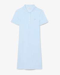 Slim Fit-Polokleid aus dehnbarem Mini Piqu&eacute;