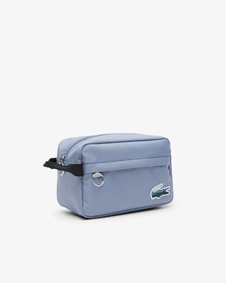 Kosmetiktasche mit Krokodil und Landschaft