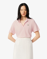 Fließendes Relaxed Fit-Polohemd aus Piqué