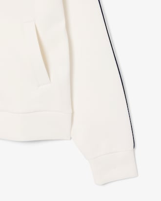 Sweatshirt Tennis Heritage mit Badge und Rei&szlig;verschluss