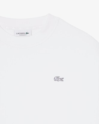 &Uuml;bergro&szlig;es Sweatshirt aus doppelseitigem Jersey
