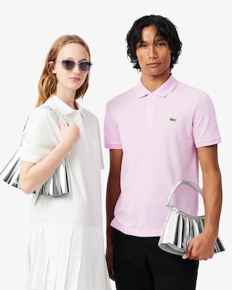 Kleine Spiegel-Handtasche Lenglen aus Leder