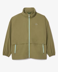 Wasserabweisende Windjacke mit abnehmbarer Kapuze