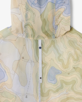 Langer, wasserabweisender, komprimierbarer Oversized-Parka