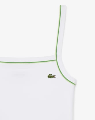 Tanktop aus Baumwolle mit kontrastierendem Akzent