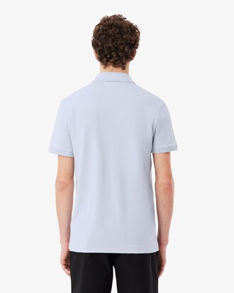 Slim Commuter Fit-Polohemd aus Piqu&eacute; mit Branding aus Jacquard