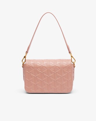 Schultertasche Maheki aus gepr&auml;gtem Leder