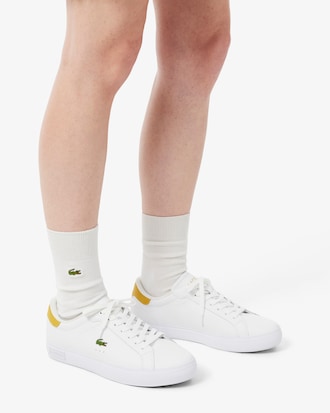 Damen-Sneakers Powercourt aus Leder