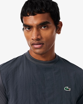 Sportliches T-Shirt mit Ultra Dry-Technologie und Materialmix